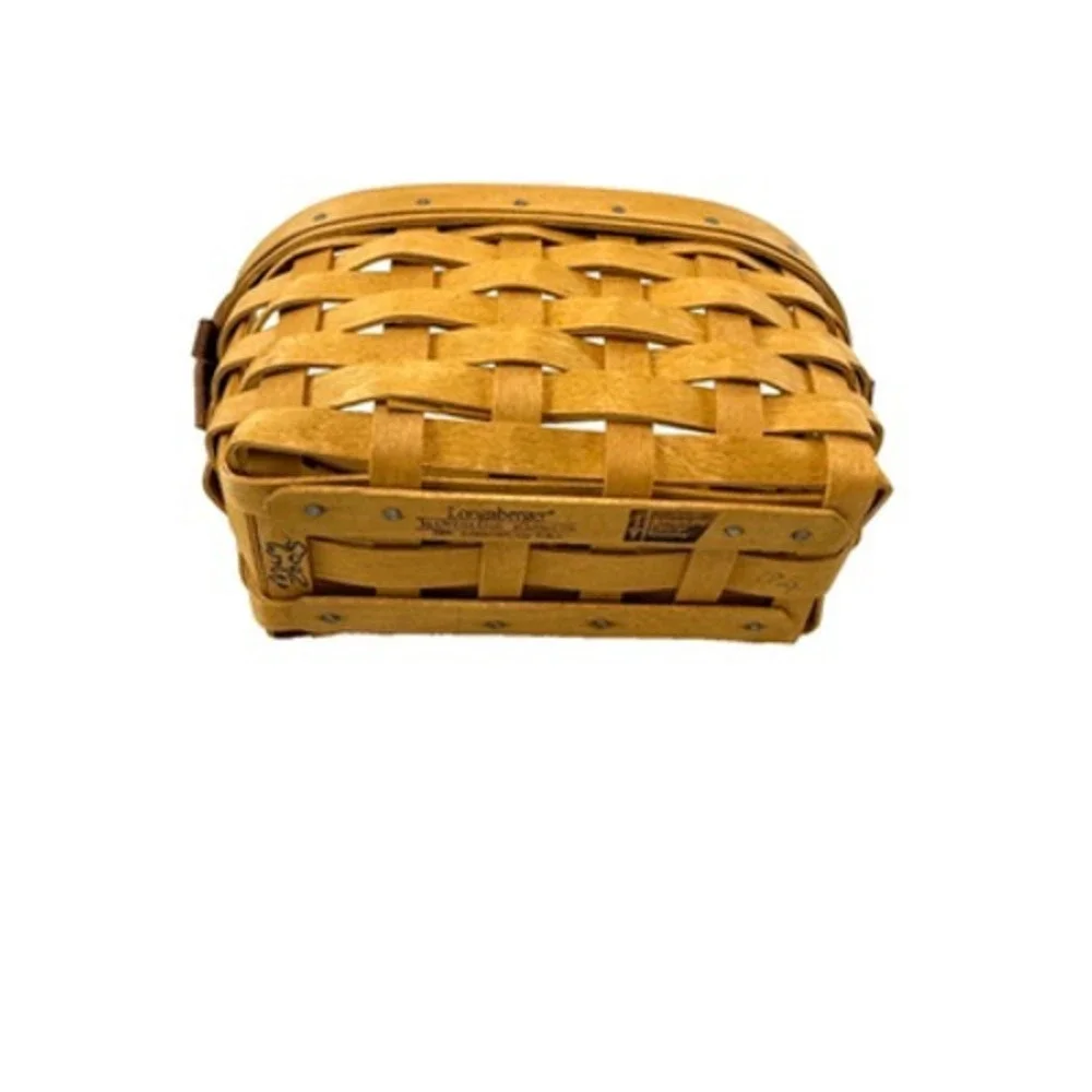2005 Longaberger Horizon of Hope Basket w/Rose Liner 6.75